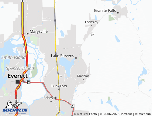 Mappa MICHELIN Lake Stevens - ViaMichelin