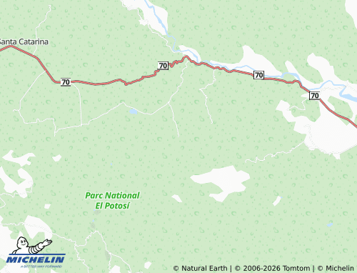 Mappa MICHELIN San Isidro de Vigas - ViaMichelin