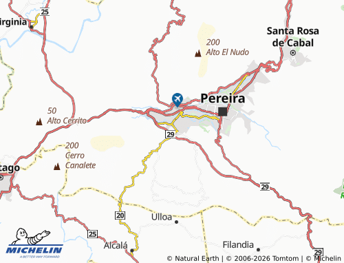 Carte MICHELIN El Recreo - ViaMichelin