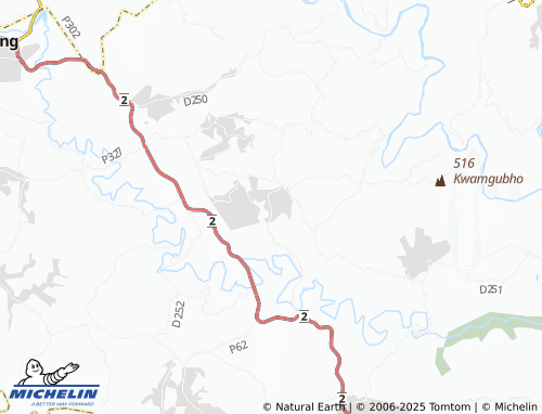 MICHELIN KwaMshiwa map - ViaMichelin