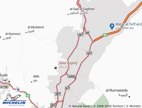 Carte MICHELIN al-'Iskan - ViaMichelin