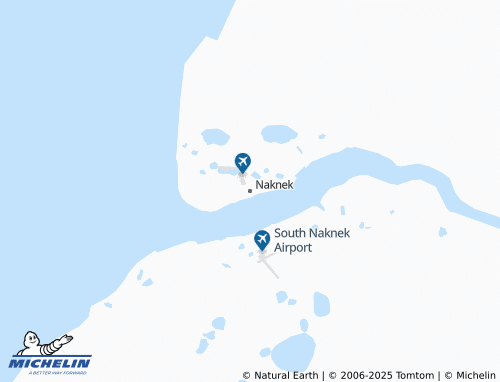 MICHELIN Naknek map - ViaMichelin