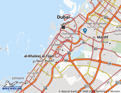 MICHELIN Trade Center Second map - ViaMichelin