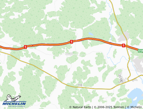 MICHELIN Hajala map - ViaMichelin