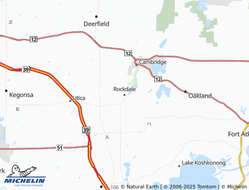 MICHELIN Rockdale map - ViaMichelin