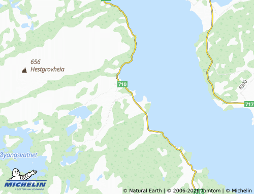 Mapa MICHELIN Lensvik - ViaMichelin
