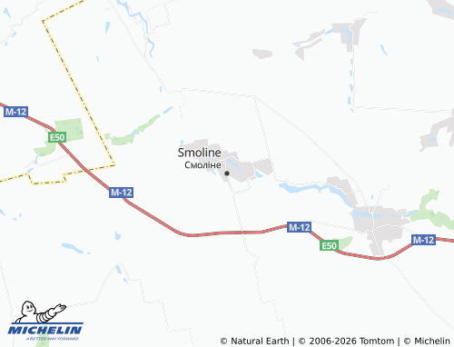 Mapa MICHELIN Smoline - ViaMichelin