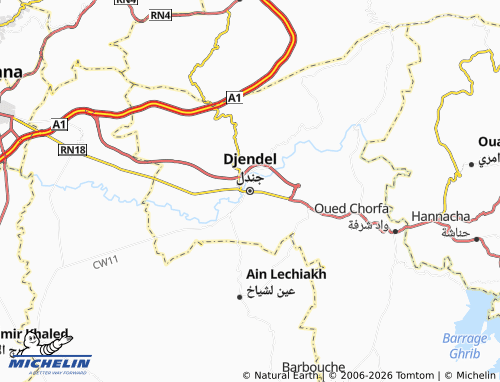 Mapa MICHELIN Jandal - ViaMichelin