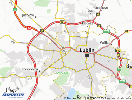 Mappa MICHELIN Sławinek - ViaMichelin