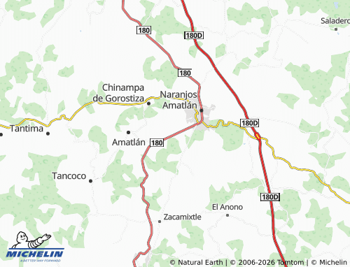 Mappa MICHELIN Cervantes - ViaMichelin