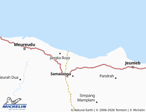 MICHELIN Matang Teungoh map - ViaMichelin