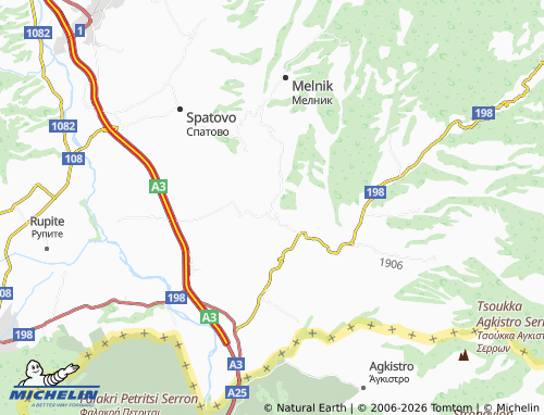 MICHELIN Harsovo map - ViaMichelin