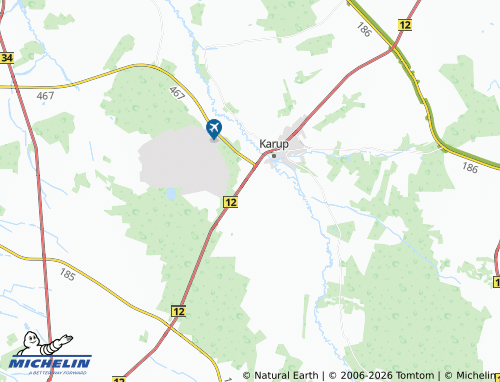 Carte MICHELIN Kølvrå - ViaMichelin