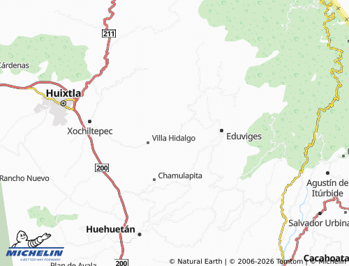 MICHELIN Cantón Villaflor map - ViaMichelin
