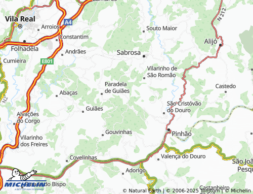 MICHELIN Vilela map - ViaMichelin
