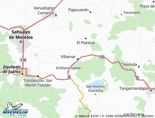 Mappa MICHELIN Villamar - ViaMichelin