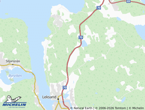MICHELIN-Landkarte Ytterboda - ViaMichelin