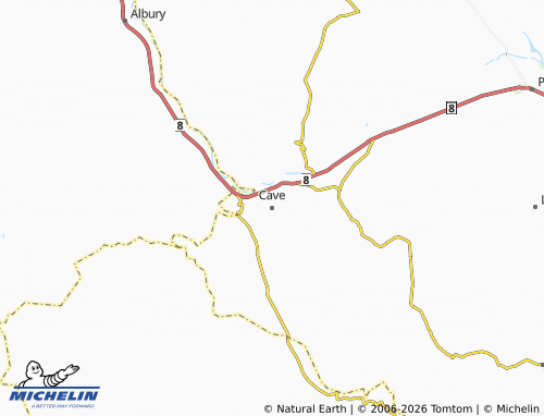 Mapa MICHELIN Cave - ViaMichelin