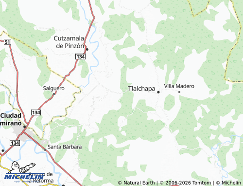 Carte MICHELIN Chucumpún - ViaMichelin