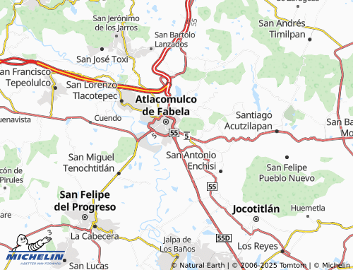 Mappa MICHELIN Granjas - ViaMichelin
