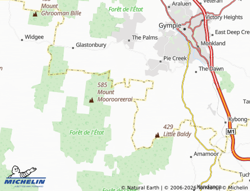 Mapa MICHELIN Langshaw - ViaMichelin