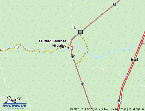 MICHELIN La Larraldeaa map - ViaMichelin