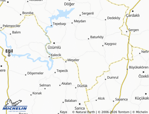 MICHELIN Durabeyli map - ViaMichelin