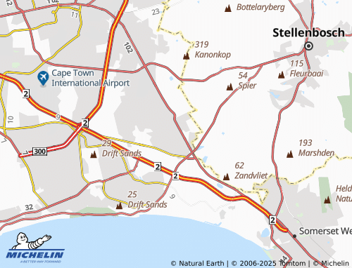 MICHELIN Clairwood map - ViaMichelin