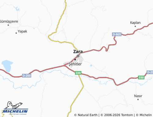 MICHELIN Reşitpaşa map - ViaMichelin