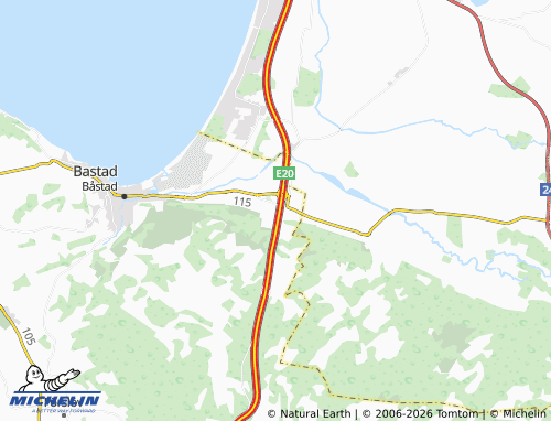 Mappa MICHELIN Östra Karup - ViaMichelin