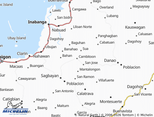 MICHELIN Cambitoon map - ViaMichelin