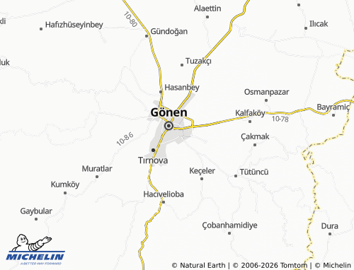 MICHELIN Reşadiye map - ViaMichelin