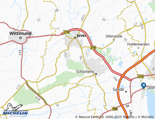MICHELIN Addernhausen map - ViaMichelin