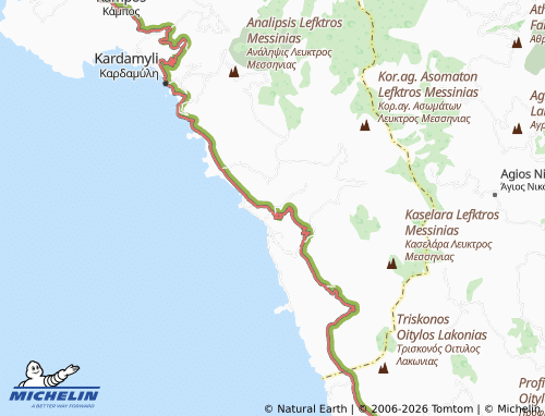 MICHELIN Rigklia map - ViaMichelin