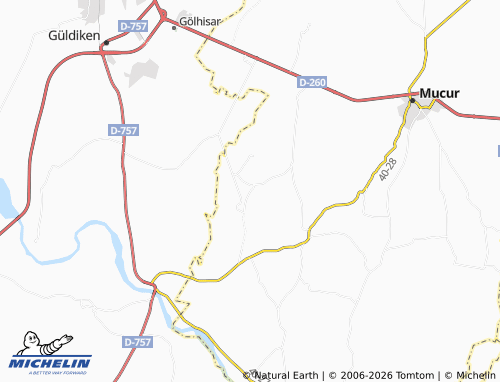 MICHELIN Palangıç map - ViaMichelin