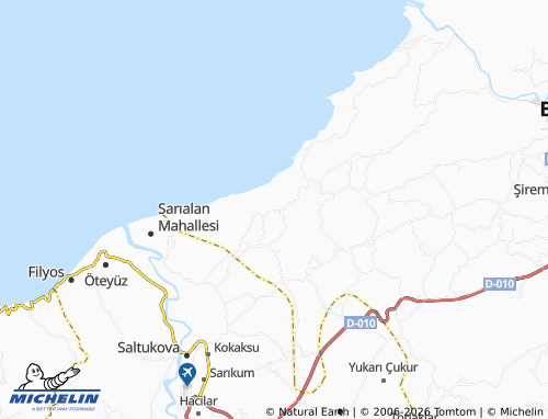 MICHELIN Hatipler map - ViaMichelin