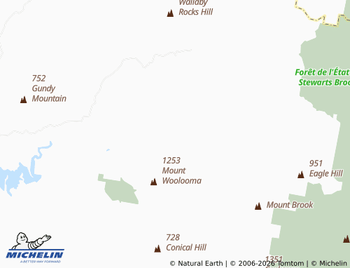 Mapa MICHELIN Woolooma - ViaMichelin