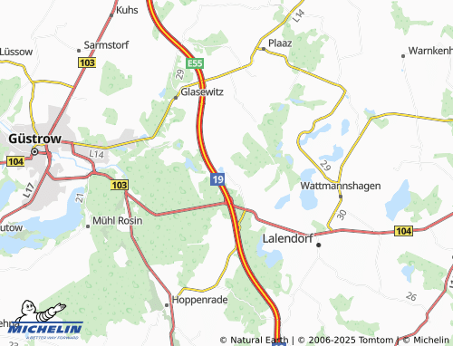 MICHELIN Gremmelin map - ViaMichelin