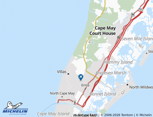 Kaart MICHELIN Del Haven - ViaMichelin