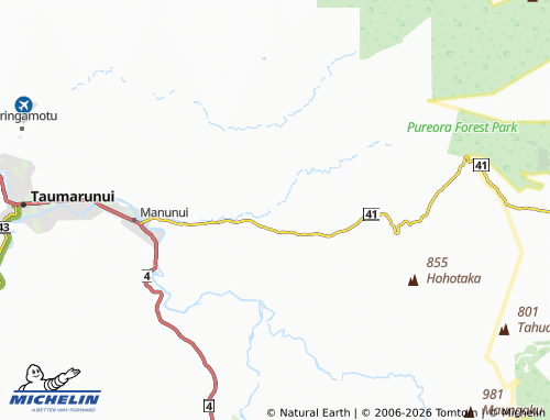 Mapa MICHELIN Ngapuke - ViaMichelin