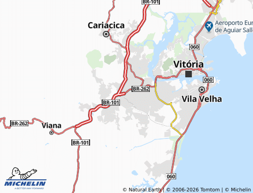 Mapa MICHELIN Cruzeiro do Sul - ViaMichelin