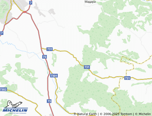 MICHELIN Vehtovo map - ViaMichelin