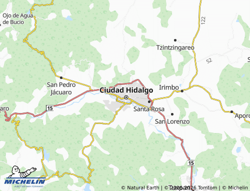 Mapa MICHELIN Los Pirules - ViaMichelin