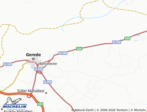 Mapa MICHELIN Çayören - ViaMichelin