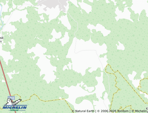 Carte MICHELIN Obodovo - ViaMichelin