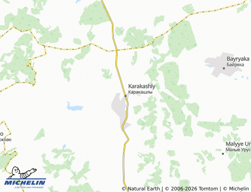 MICHELIN-Landkarte Karakashly - ViaMichelin