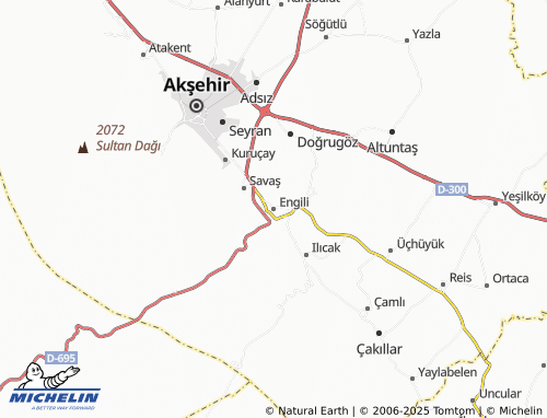 MICHELIN Engili map - ViaMichelin