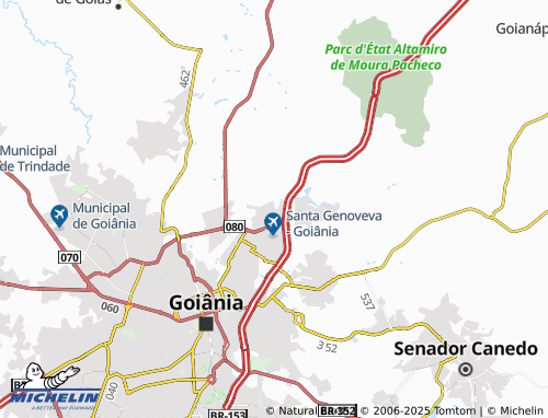 MICHELIN Jardim Guanabara II map - ViaMichelin