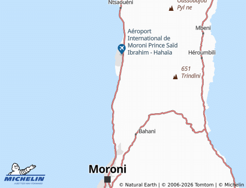 MICHELIN Oussivo map - ViaMichelin