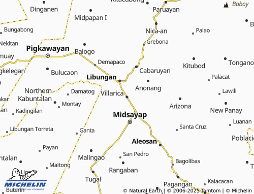 MICHELIN Villarica map - ViaMichelin